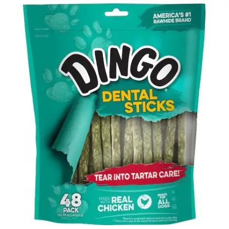 Dingo - Dental Sticks with Real Chicken for Dogs