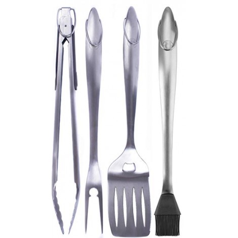 Alpha Grillers Heavy Duty BBQ Tools Set