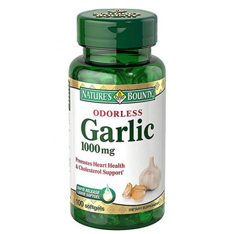 Nature's Bounty Garlic Supplements