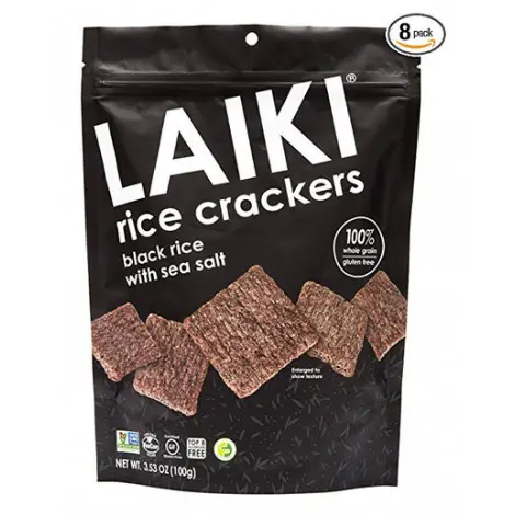 Laiki Rice Crackers Gluten Free Snacks for Kids