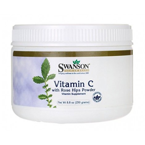 Swanson Vitamin C with Rosehips Powder