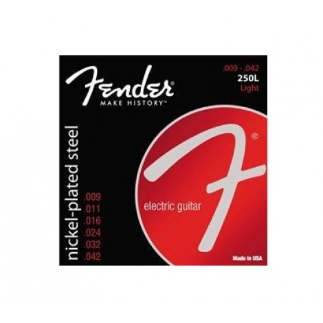 Fender 250L Nickel Plated Steel Electric Strings