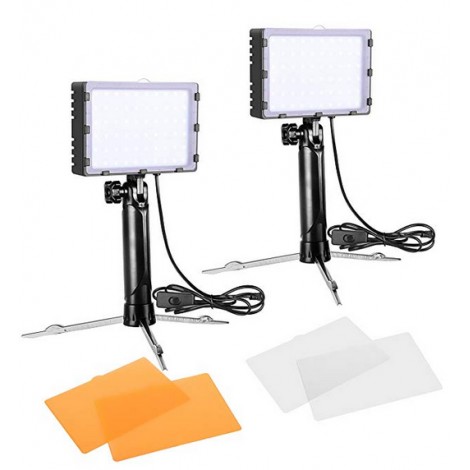 Emart 60 LED Continuous Portable Photography Lighting Kit