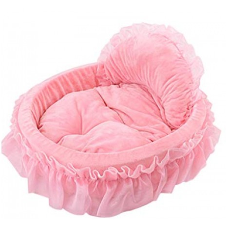 WYSBAOSHU Cute Princess Luxury Dog Bed