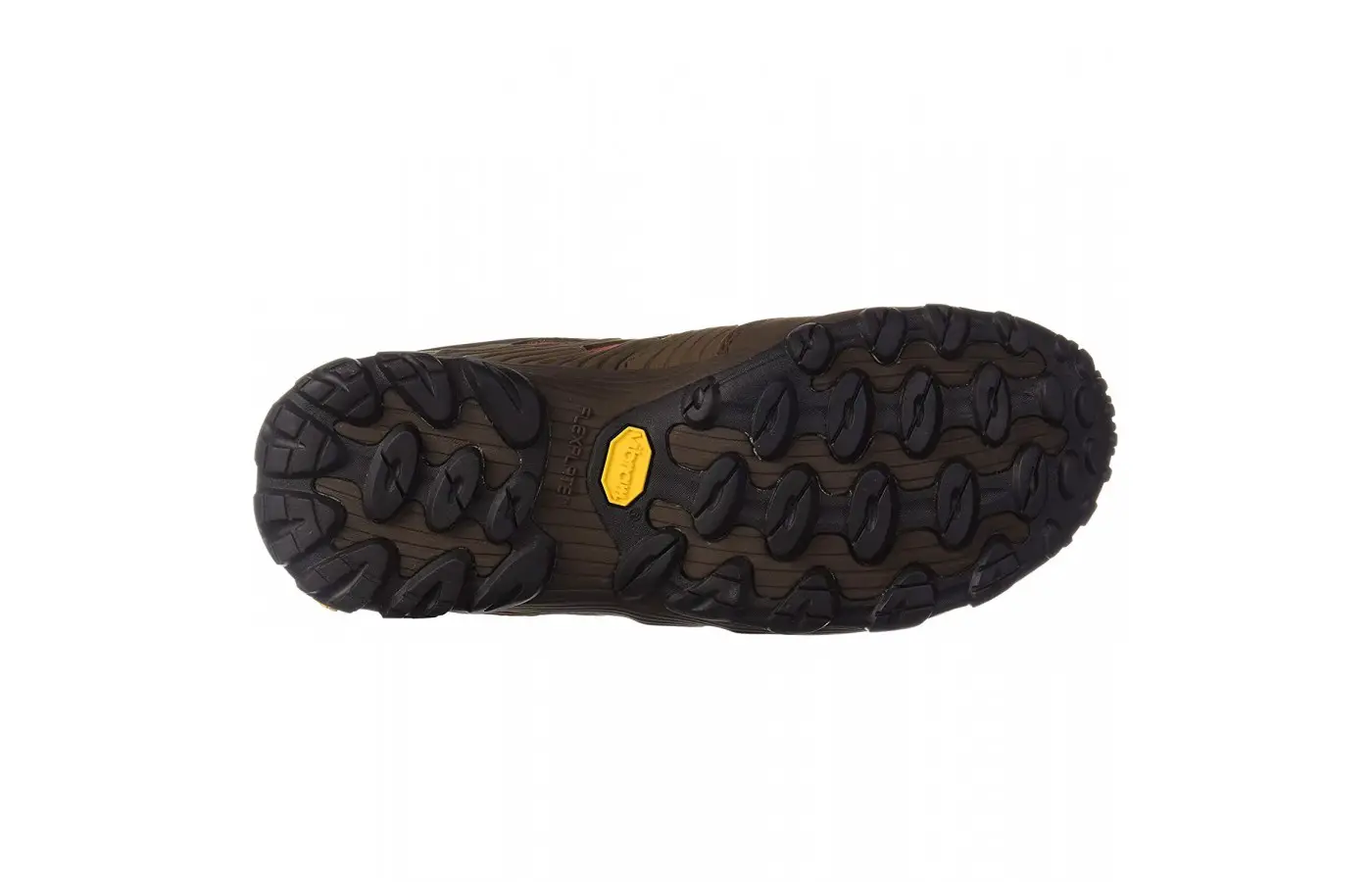 The Merrell Chameleon offers a Vibram TC5 outsole for grip and durability.