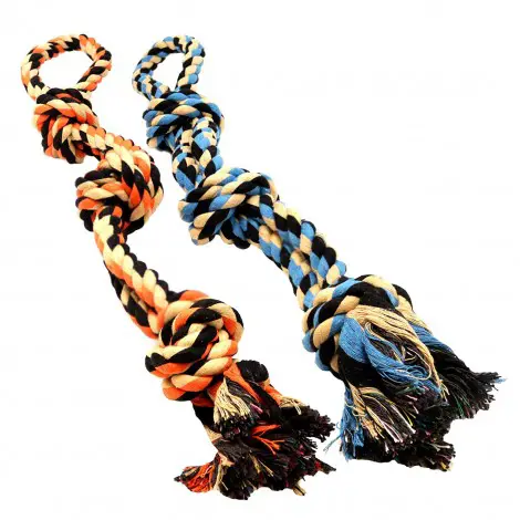 BK Products Heavy Duty Set of 2 Dog Rope Toys