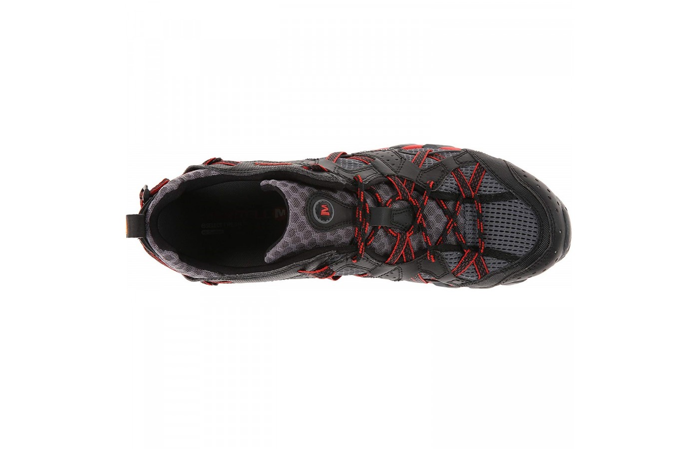 The Merrell Waterpro Maipo offers integrated webbed lacing for a more secure fit. 