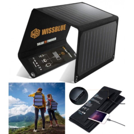 WISSBLUE Solar Charger