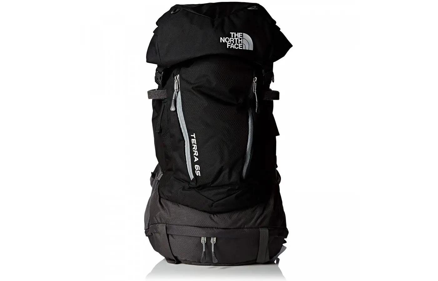 The North Face Terra 65 offers a 65-liter capacity for larger loads. 