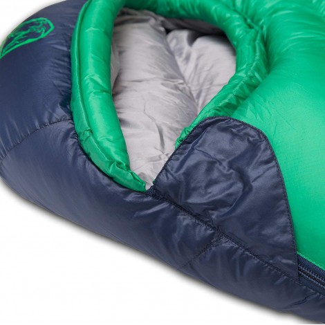 paria outdoor products thermodown down sleeping bag close up