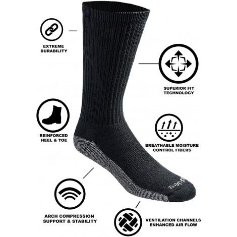 Dickies Dri-tech Crew Socks