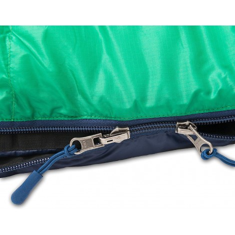 paria outdoor products thermodown down sleeping bag zipper