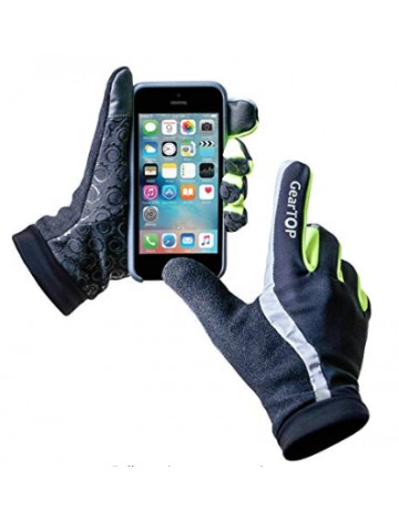 GearTOP Running Gloves Reflective Running Gear