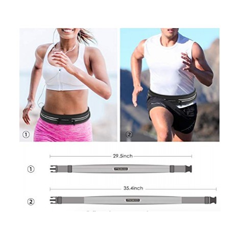 MoKo Sports Running Belt Reflective Running Gear