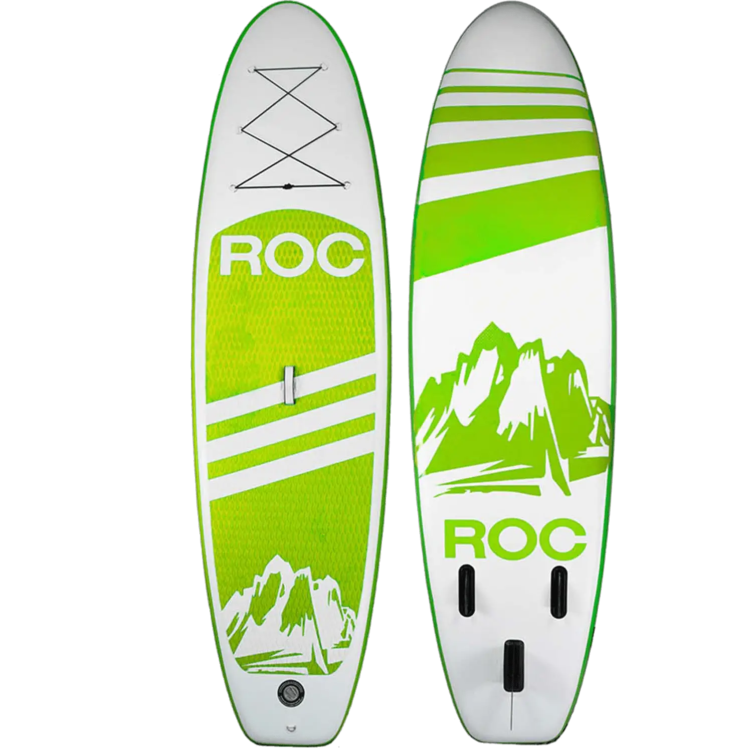 ROC Green Inflatable Paddle Board
