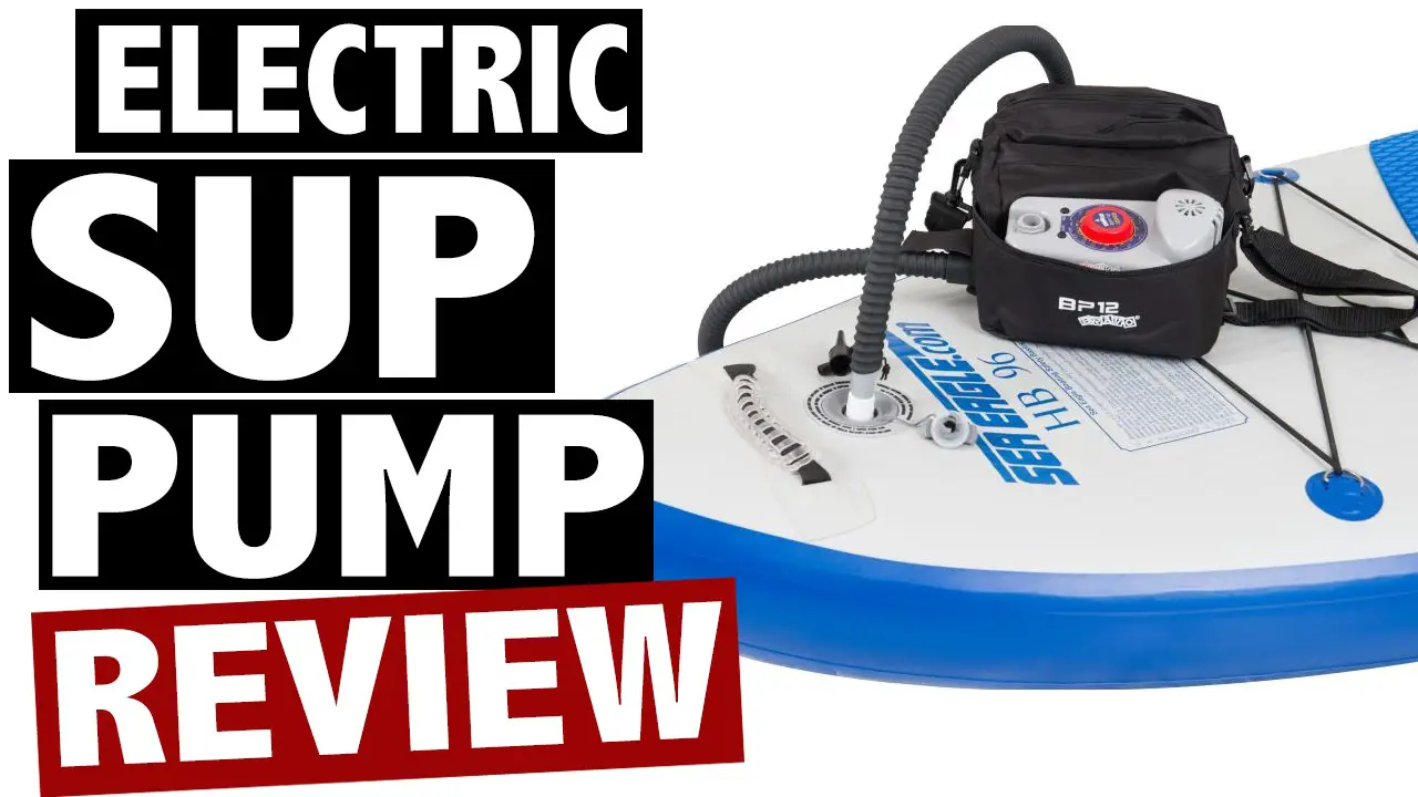 Our review of the best inflatable paddle board pump