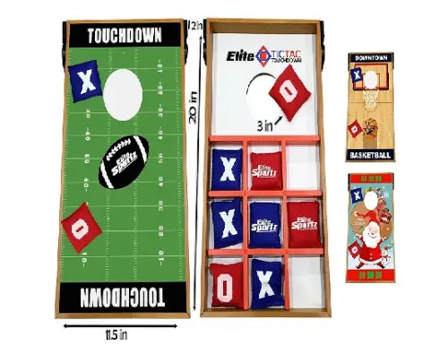 Elite Sportz Junior 2 Games on 1 Board