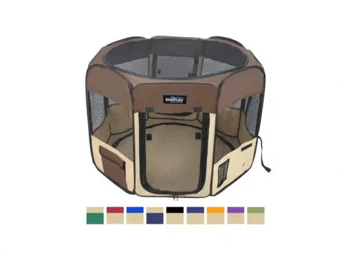 6. EliteField 2-Door Soft Dog Pen