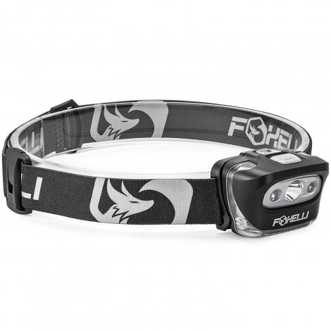 6. Foxelli Headlamp Flashlight