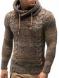 Leif Nelson LN20227 Knitted Pullover