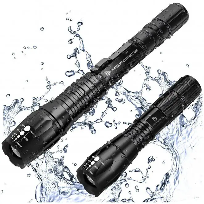 9. MS Force Tactical Flashlight