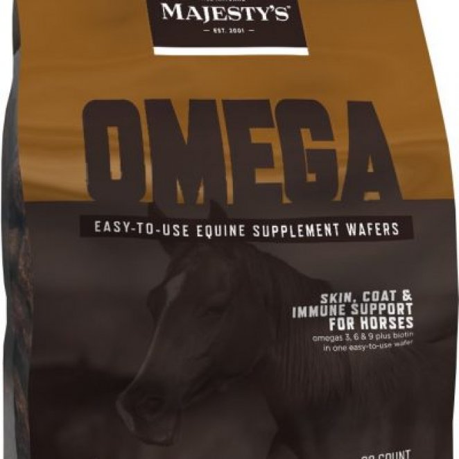 Majesty's Omega Wafers Horse Treats