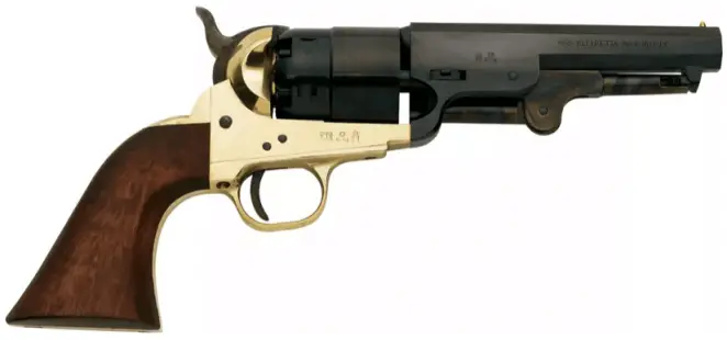 Pietta Model 1851 Confederate Navy .44 Caliber Black Powder Revolver