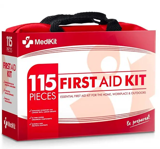 MediKit Deluxe First Aid Kit