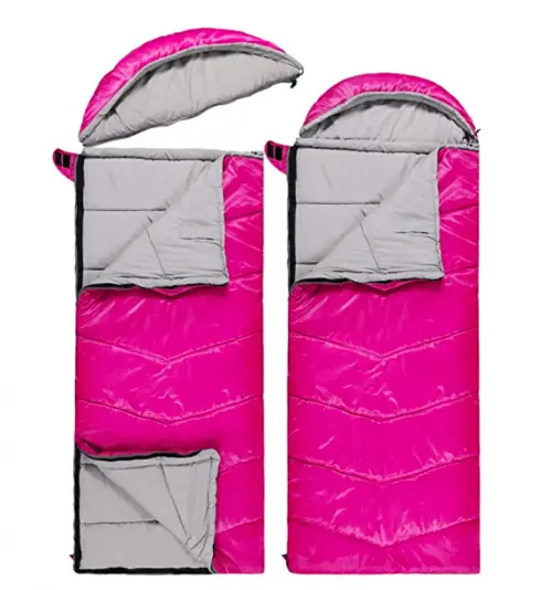 EDCAMP Kids Sleeping Bag for Camping Detail