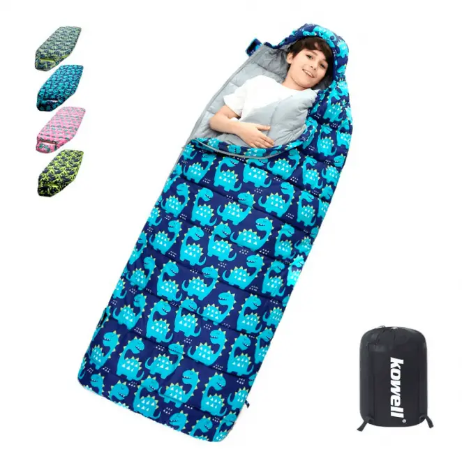 Kowell Kids Sleeping Bag for Camping
