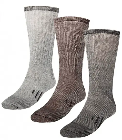 DG Hill 3 Pairs 80% Merino Wool Socks