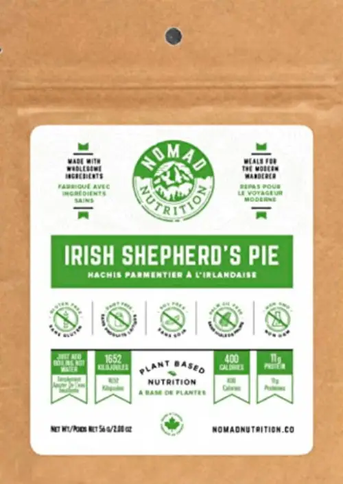 Nomad Nutrition Irish Shepherd's Pie - Plant Based