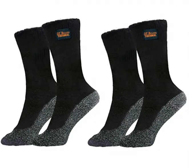 35 Degrees Below Thermal 2 pairs – Thicker Insulated Socks