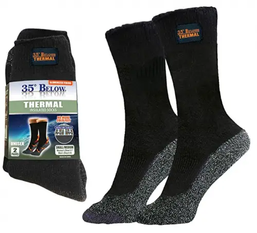 35 Degrees Below Thermal 2 pairs – Thicker Insulated Socks 2