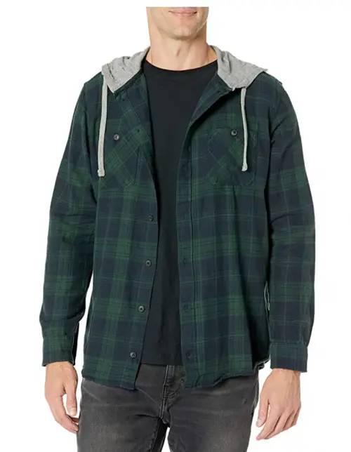 Unionbay Men's Classic Flannel Hoodie