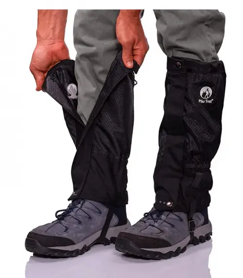 Pike Trail Leg Gaiters – Waterproof and Adjustable Snow Boot Gaiters