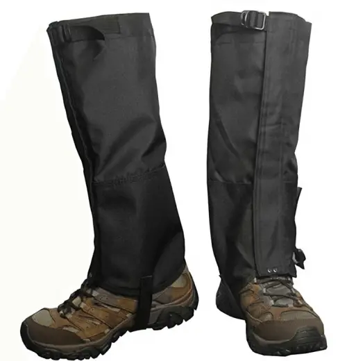 Frelaxy Leg Gaiters 900D Ultra Strong Waterproof Hiking Gaiters Snow Boot Gaiters