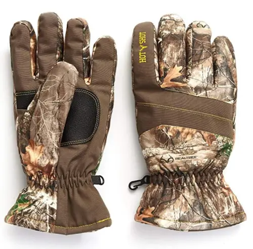 Hot Shot Men's Defender Camo Thinsulate Insulated Hunting Gloves