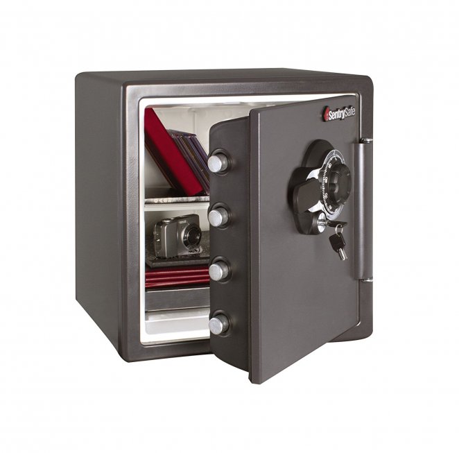 SentrySafe Fire and Water XL Dual Lock