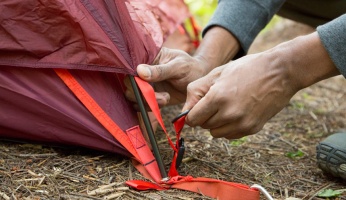 common mistakes when setting up tent