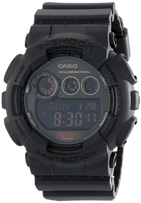 3. G-Shock Men's GD120MB Black Watch
