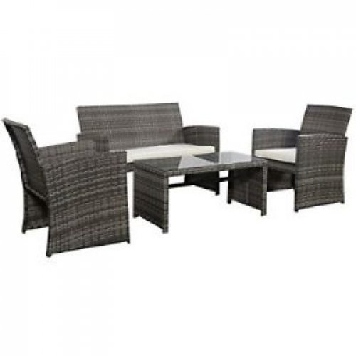 Goplus Rattan Set