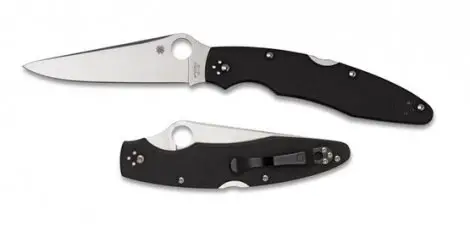 6. Spyderco Police 3 G-10