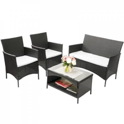 Leisure Zone 4 PC Rattan