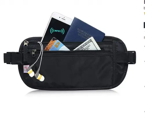 AIKELIDA RFID Money Belt