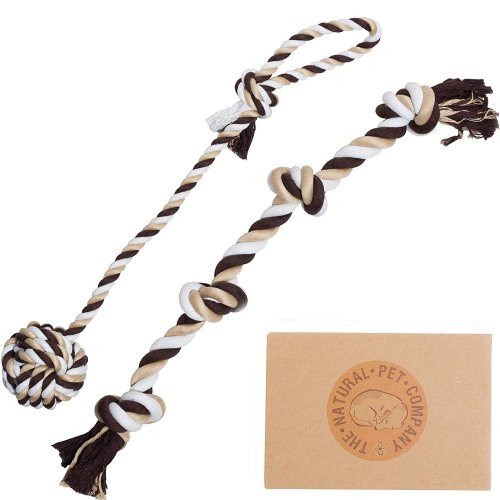 The Natural Pet Company Double Pack Dog Rope Toy