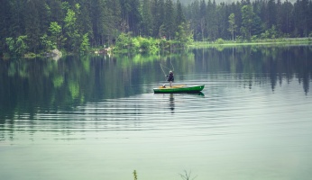 An in-depth guide for successfully fishing in the rain.